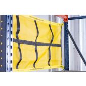 Fixed Rack Safety Net - 12 Ft Bay - J-Hook Attachment (Structural, RediRack)