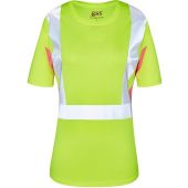 GSS 5125 Hi Vis Yellow Ladies Safety T-Shirt - Type R - Class 2