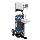 Hughes HW40K Mobile Self-Contained Hand Washing Station - 30 Gal. 
