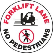 LED Sign Projector - Forklift Lane - No Pedestrians