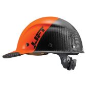 Lift HDC50C-19OC Dax Fifty 50 Hi Vis Orange Carbon Fiber  - Cap Style Hard Hat