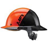 Lift HDF50C-19OC Dax Fifty 50 Hi Vis Orange Carbon Fiber Full Brim Hard Hat