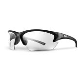 Lift Safety Quest EQT-12KC Safety Glasses - Black Frame - Clear Lens - (CLOSEOUT)