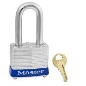Master Lock 3LFBLU Lockout Padlock - Steel Body - Keyed Different - Blue- (CLOSEOUT)