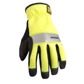 OccuNomix OK-CCG250 Hi Viz Yellow Mechanics Wicking Glove - Pair-Large