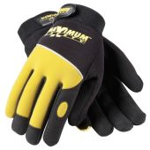 PIP 120-MX2820 Maximum Safety Professional Mechanic's Gloves - Black / Hi-Vis Yellow - (CLOSEOUT)