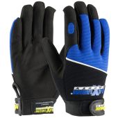 PIP 120-MX2830 Maximum Safety Professional Mechanic's Gloves - Blue / Black - (CLOSEOUT)