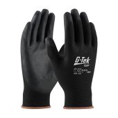PIP 33-B125 G-Tek GP Seamless Knit Nylon Glove - Polyurethane Coated Smooth Grip on Palm & Fingers - Dozen