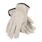 PIP 68-105 Economy Grade Top Grain Cowhide Leather Drivers Glove - Straight Thumb - Pair - (CLOSEOUT)
