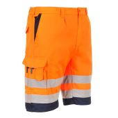Portwest E043 Hi Vis Orange Polycotton Shorts - Type E
