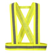 Portwest HV55 Hi Vis Yellow Safety Strap / Sash