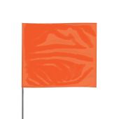 Presco 2321 Stake Flag, 2" x 3" x 21" - Orange Glow - 100 / Pack 