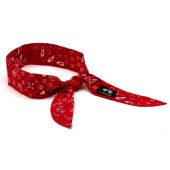 Pyramex CNB12PKR Cooling Beaded Bandana - Red Paisley