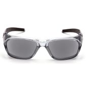 Pyramex Emerge Plus SG9820R15 Full Reader Safety Glasses Gray Frame Gray Lens +1.5 Magnification