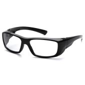 Pyramex Emerge SB7910D15 Full Reader Safety Glasses - Black Frame - Clear +1.5 Lens  