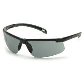 Pyramex Ever-Lite SB8620DTM Safety Glasses - Black Frame - Gray H2MAX Anti-Fog Lens