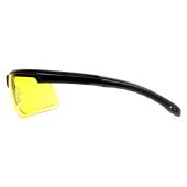 Pyramex Ever-Lite SB8630D Safety Glasses - Black Frame - Amber Lens
