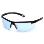 Pyramex Ever-Lite SB8660DT Safety Glasses - Black Frame - Infinity Blue H2X Anti-Fog Lens