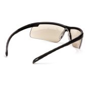Pyramex Ever-Lite SB8680DT Safety Glasses - Black Frame - Indoor/Outdoor Mirror Anti-Fog Lens