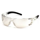  Pyramex Fyxate SB10280S Safety Glasses - Black Frame - Indoor / Outdoor Mirror Lens