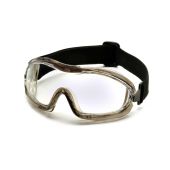Pyramex G704T Chemical Splash Goggles - Low Profile - Clear Anti-Fog Lens