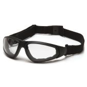 Pyramex GB4010ST XSG Safety Glasses/Goggle - Black Frame - Clear Anti-Fog Lens