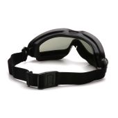 Pyramex GB6420SDT V2G Plus Safety Goggle - Black Frame - Dual Gray Anti-Fog Lens