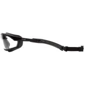 Pyramex GB9410STM Isotope Safety Glasses/Goggles - Black Frame w/ Rubber Gasket - Clear H2MAX Anti-Fog Lens 