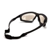 Pyramex GB9480ST Isotope Safety Goggles Black Frame w/ Rubber Gasket - Indoor/Outdoor Anti-Fog Lens - (CLOSEOUT)