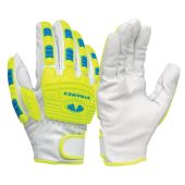 Pyramex GL3004CW Premium Grain Goatskin Leather - A7 Cut Resistant Gloves - Pair