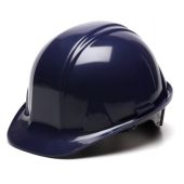 Pyramex HP14165 SL Series Hard Hat - Cap Style - Standard Shell 4 Pt Ratchet Suspension - Dark Blue