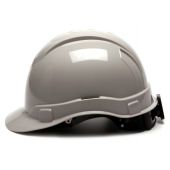 Pyramex HP44112 Ridgeline Hard Hat - Cap Style - 4 Pt Ratchet Suspension - Gray