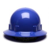 Pyramex HPS24160 SL Series Sleek Shell Hard Hat - Full Brim Style - 4 Pt Ratchet Suspension - Blue - (CLOSEOUT)