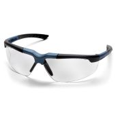 Pyramex Reatta SNC4810D Safety Glasses - Clear Lens - Blue Charcoal Frame