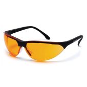 Pyramex Rendezvous SB2840S Safety Glasses - Black Frame - Orange Lens (CLOSEOUT)