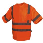 Pyramex RTS3420 Hi Vis Orange Safety T-Shirt - Type R - Class 3