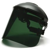Pyramex S1035 Replacement Polyethylene Face Shield Only - Dark Green (No IR Resin)