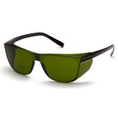 Pyramex S10960SF Legacy Safety Glasses with Side Shields - Black Frame - 3.0 IR Filter Lens 