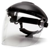 Pyramex S1110 Polycarbonate Tapered Face Shield Only - Clear