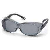 Pyramex S3520SJ OTS Safety Glasses - Black Temples - Gray Lens