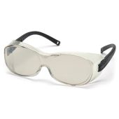 Pyramex S3580SJ OTS Safety Glasses - Black Temples - Indoor / Outdoor Lens