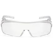 Pyramex S9910ST Cappture Safety Glasses - Clear Frame - Clear H2X Anti-Fog Lens 
