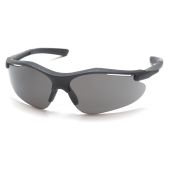 Pyramex SB3720D Fortress Safety Glasses - Black  Frame - Gray Lens  