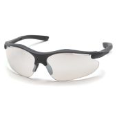 Pyramex SB3780D Fortress Safety - Glasses Black - Frame Indoor/Outdoor Mirror Lens (CLOSEOUT)