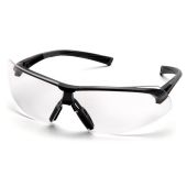 Pyramex SB4910S Onix Safety Glasses - Black Frame - Clear Lens - (CLOSEOUT)