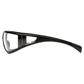 Pyramex SB5110DT Exeter Safety Glasses - Glossy Black Frame - Clear Anti-Fog Lens  