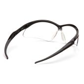 Pyramex SB6310STP PMXTREME Safety Glasses - Black Frame - Clear Anti-Fog Lens with Cord
