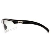 Pyramex SB6610DT Forum Safety Glasses - Black Frame - Clear Anti-Fog Lens - (CLOSEOUT)