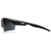 Pyramex SB8120DT Ionix Safety Glasses - Black Frame - Anti-Fog Gray Lens - (CLOSEOUT)