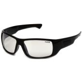 Pyramex SB8580DT Furix Safety Glasses - Black Frame - Indoor/Outdoor Mirror Ant-Fog Lens - (CLOSEOUT)
